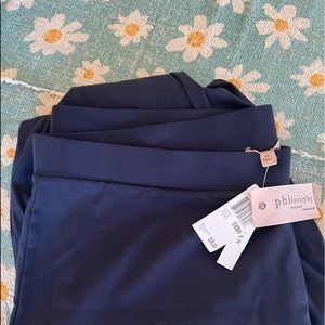 Navy blue slacks 3x